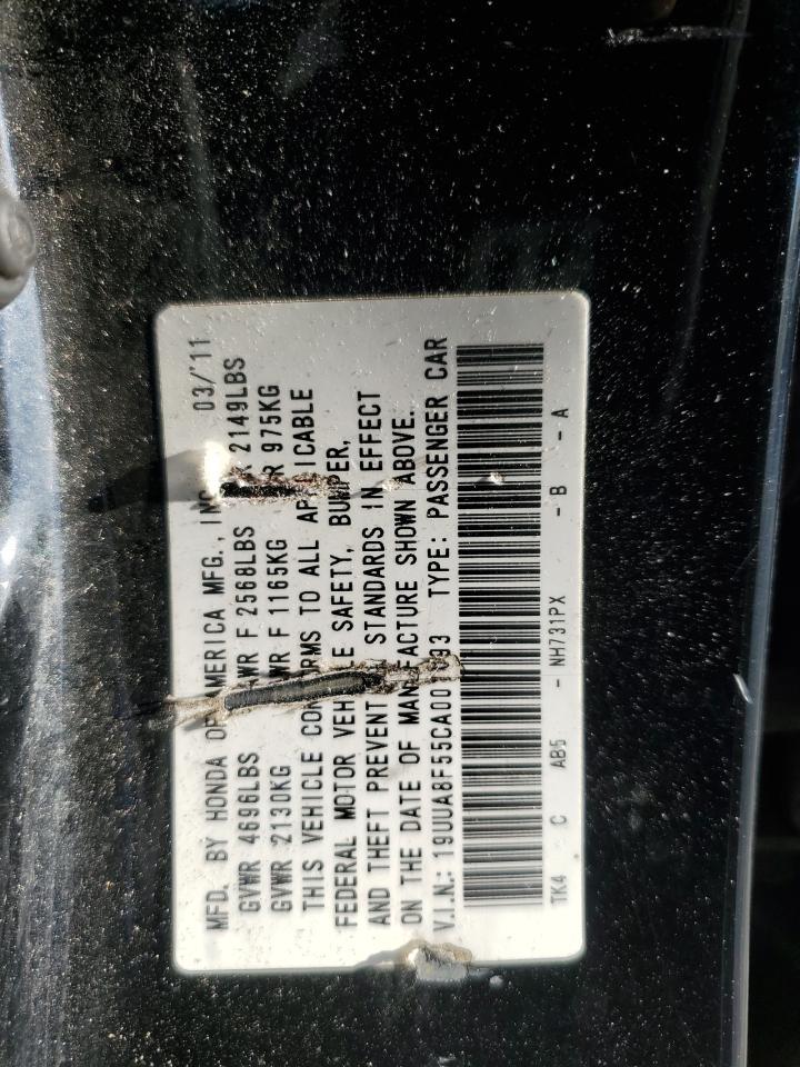 2012 ACURA TL