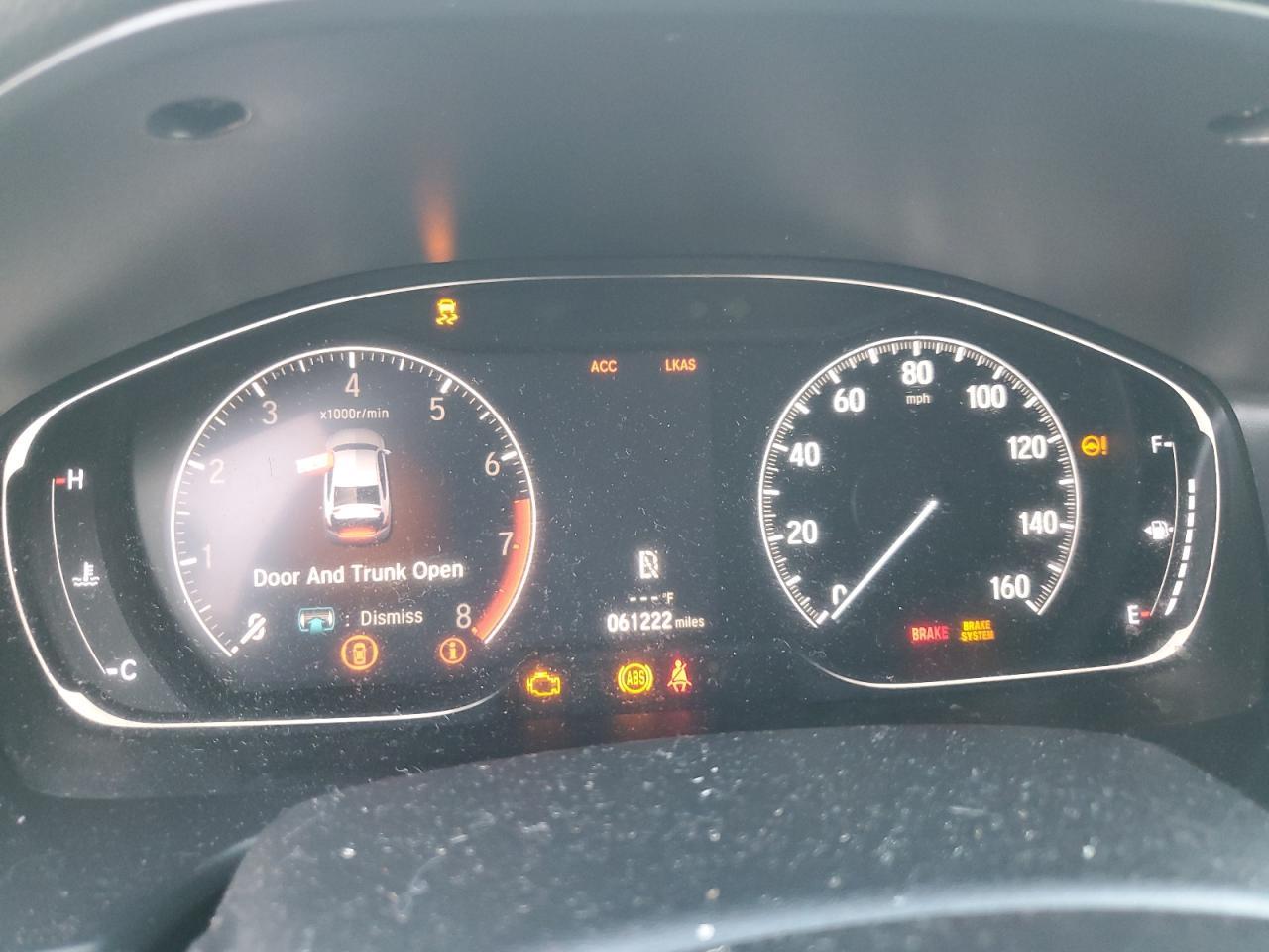 2019 HONDA ACCORD