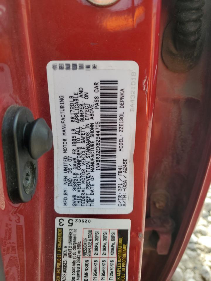 2008 TOYOTA COROLLA