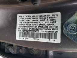 2015 HONDA CIVIC