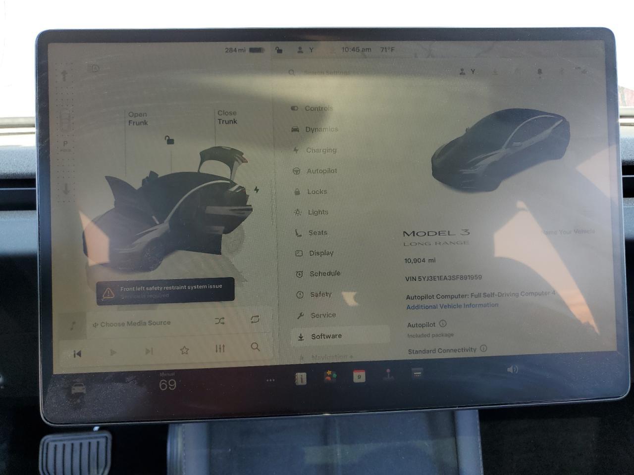 2025 TESLA MODEL 3