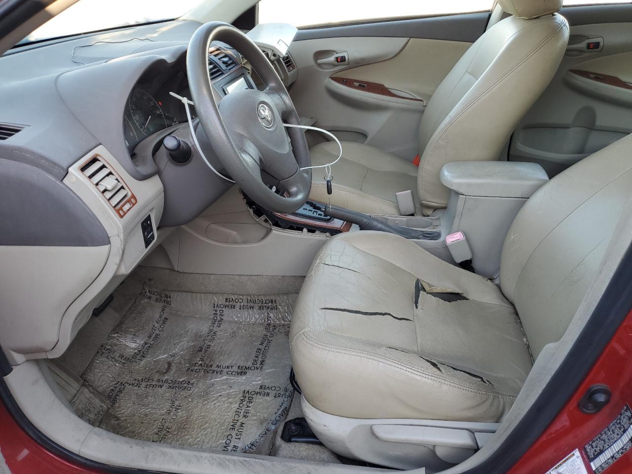 2009 TOYOTA COROLLA