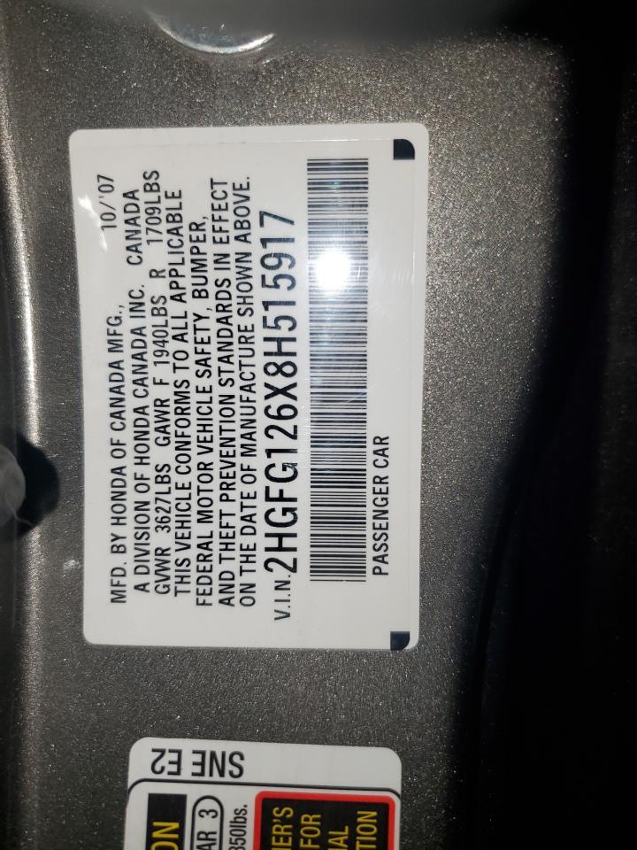 2008 HONDA CIVIC