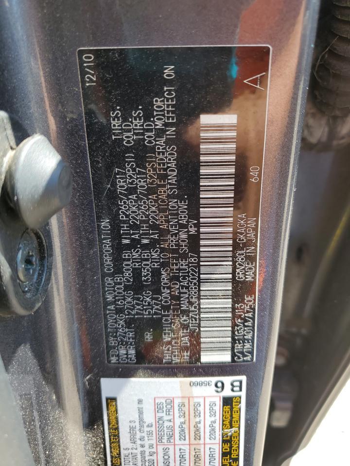 2011 TOYOTA 4Runner