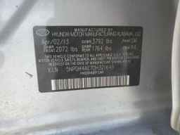 2013 HYUNDAI ELANTRA