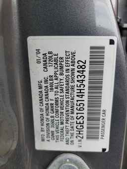 2004 HONDA CIVIC