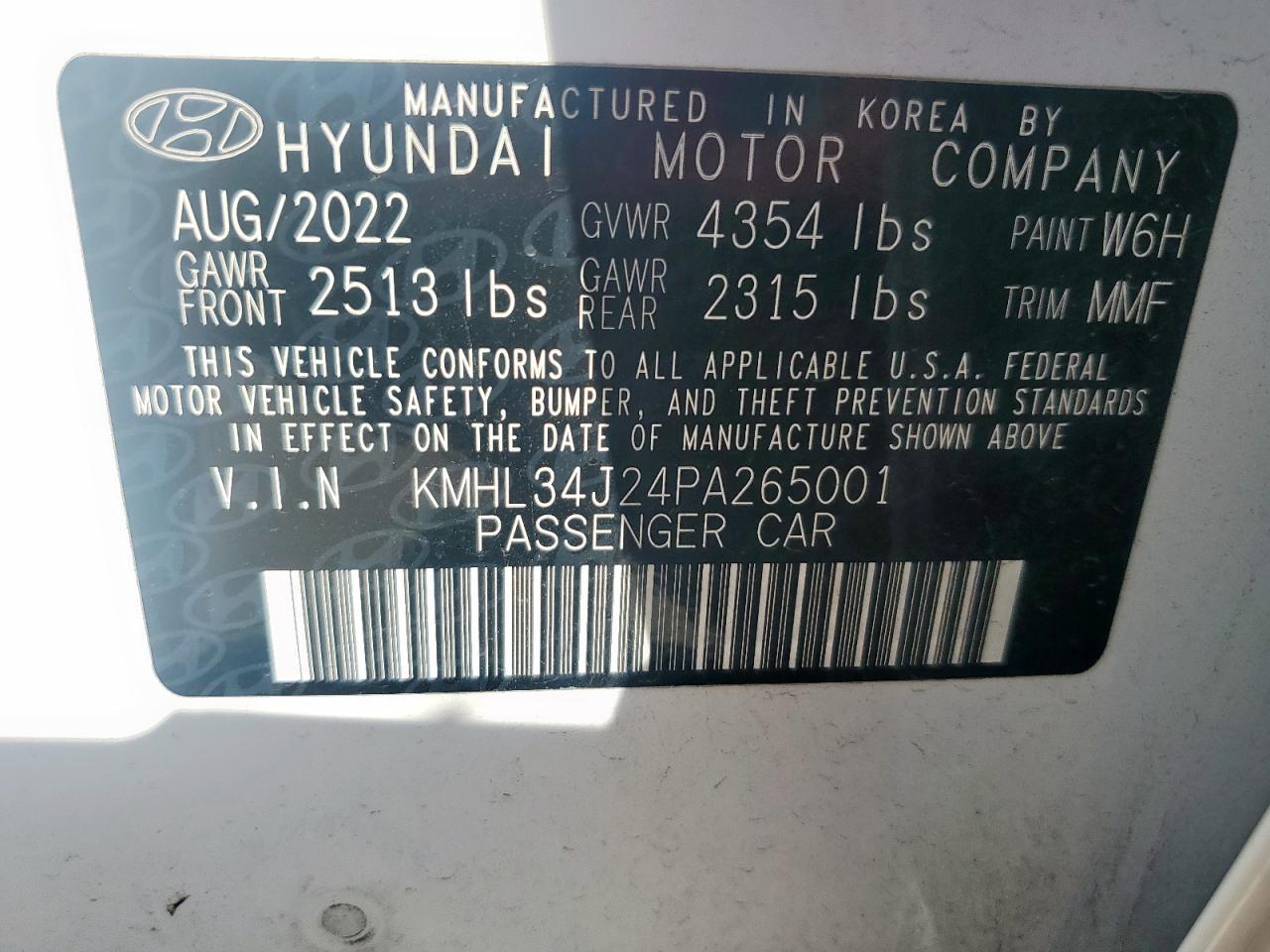 2023 HYUNDAI SONATA