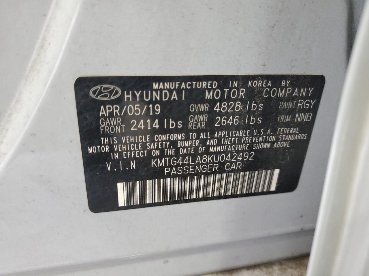 2019 GENESIS G70