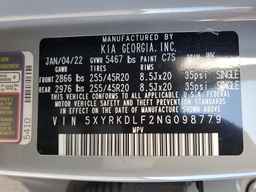 2022 KIA SORENTO
