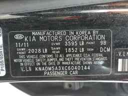 2012 KIA RIO