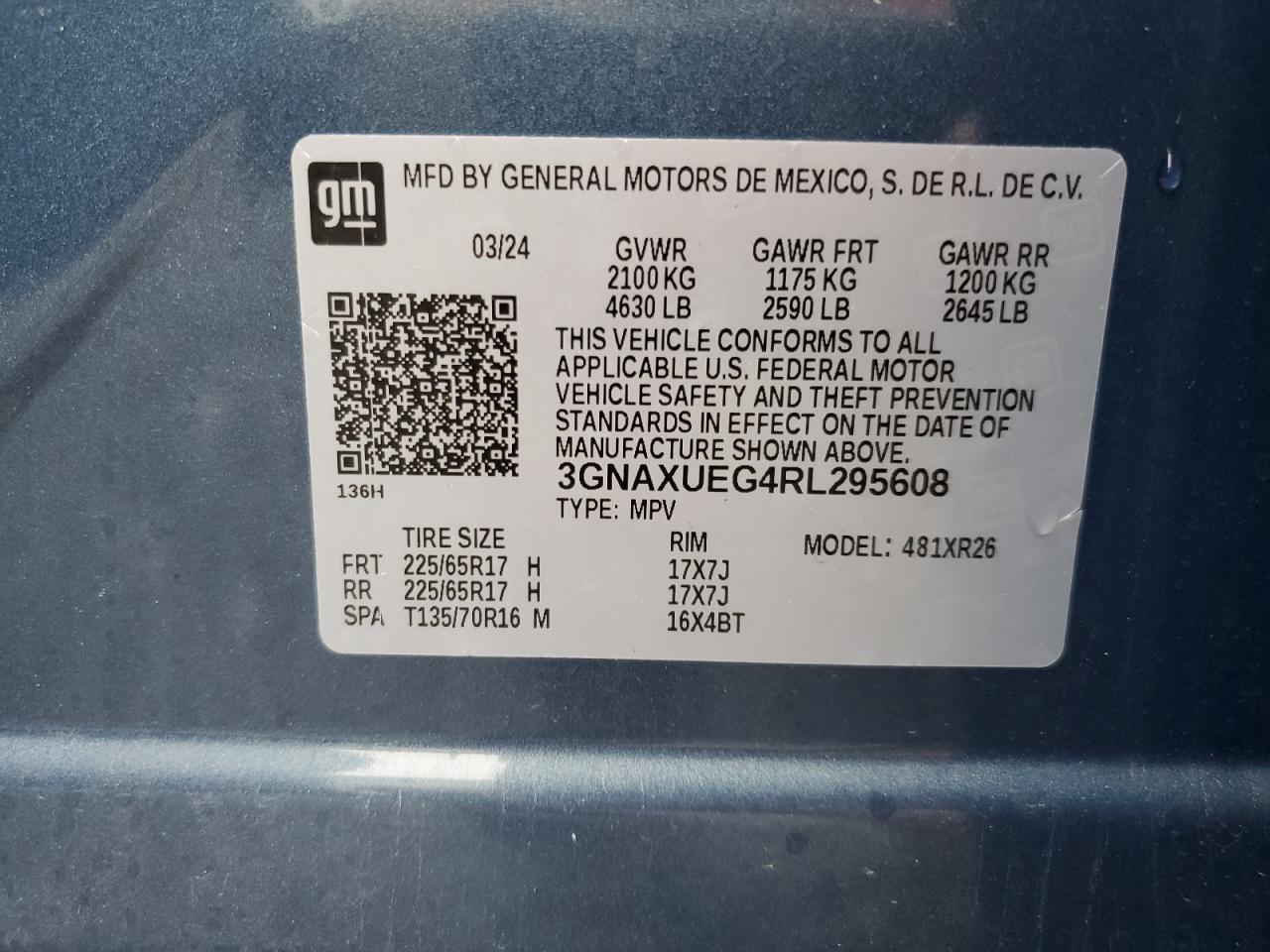 2024 CHEVROLET EQUINOX