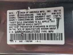 2010 HONDA CR-V