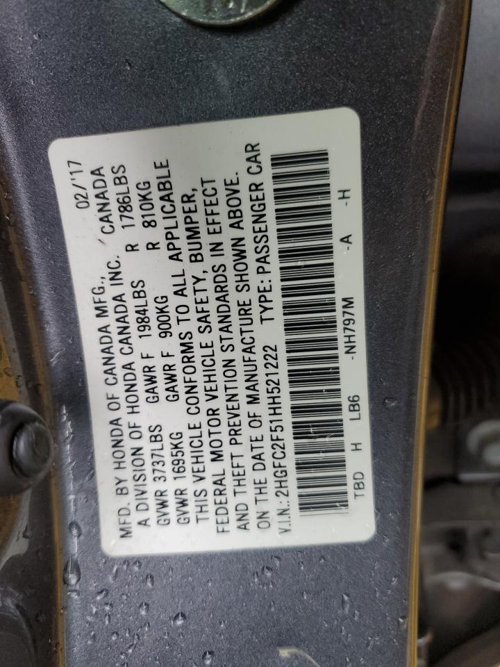 2017 HONDA CIVIC