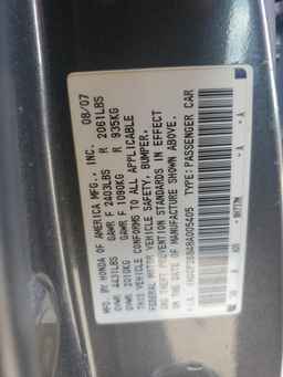2008 HONDA ACCORD