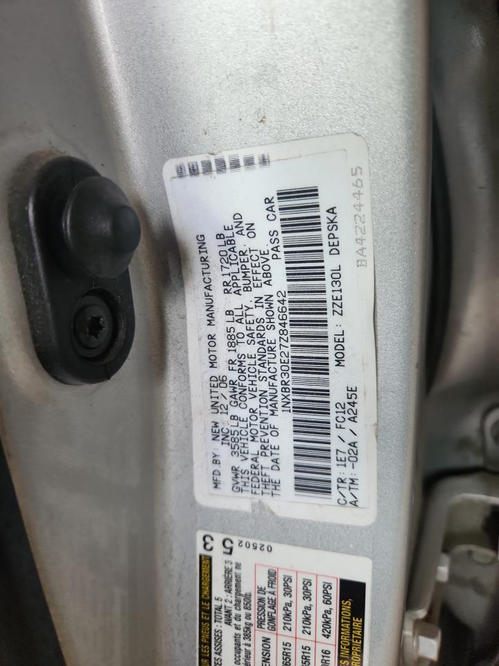 2007 TOYOTA COROLLA
