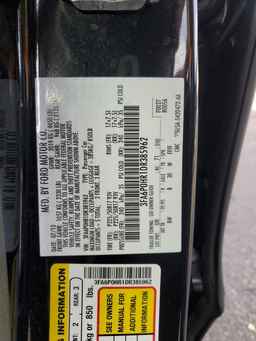 2013 FORD FUSION