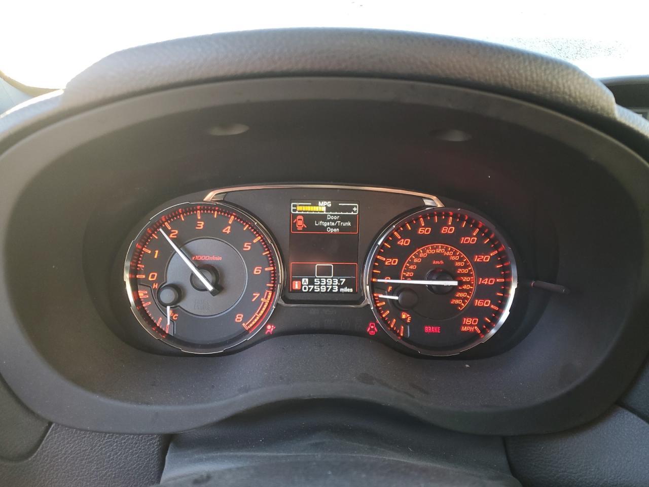 2015 SUBARU WRX