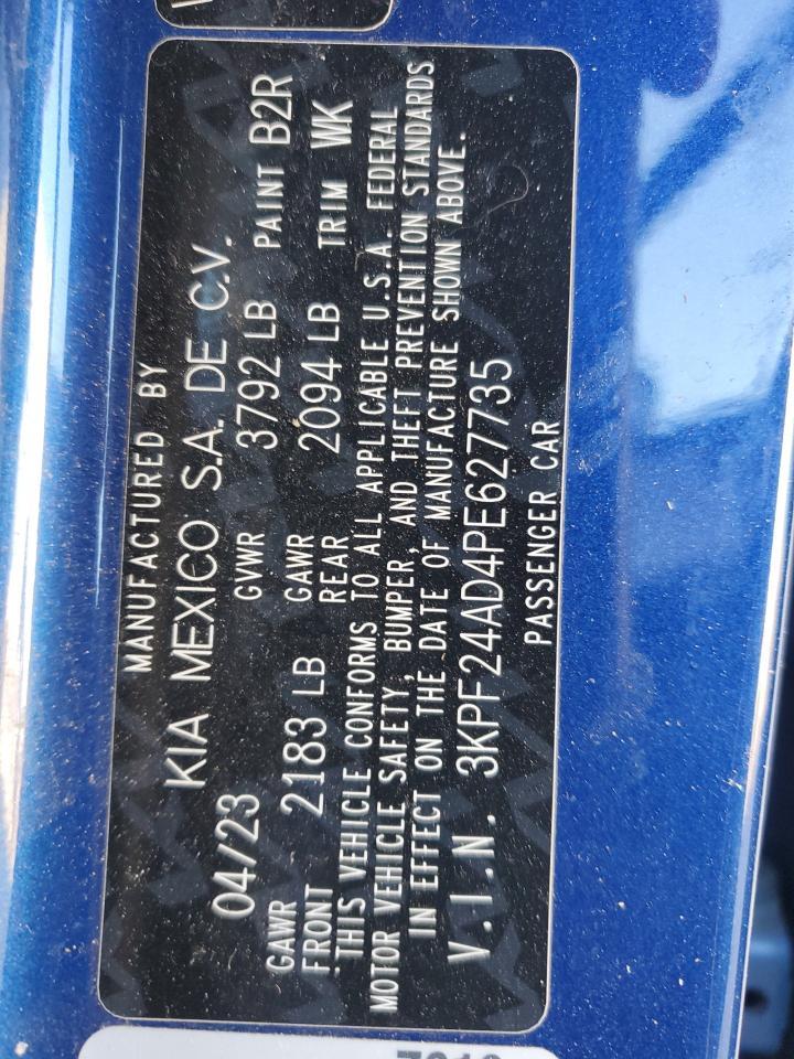 2023 KIA FORTE