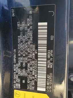 2007 LEXUS RX 400H