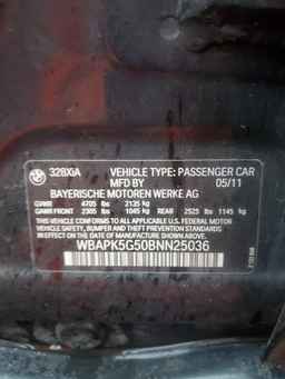 2011 BMW 3 SERIES