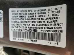 2010 HONDA CIVIC