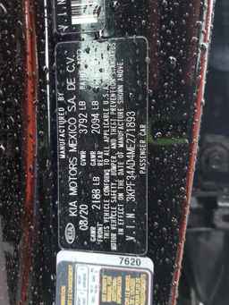 2021 KIA FORTE