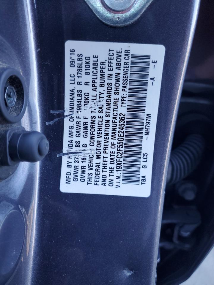 2016 HONDA CIVIC