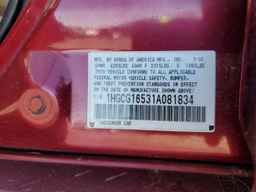2001 HONDA ACCORD