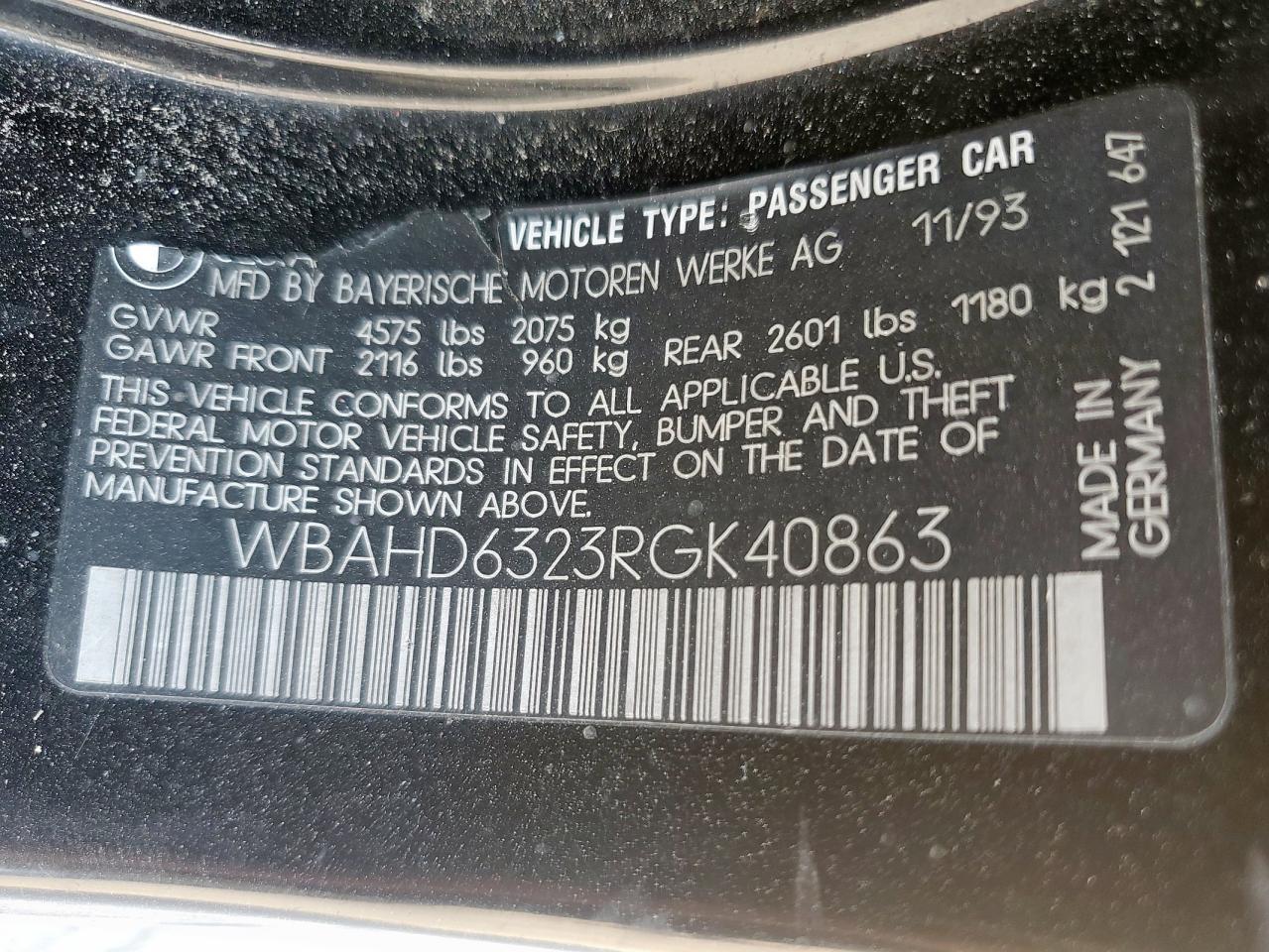 1994 BMW 5 series