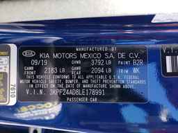 2020 KIA FORTE
