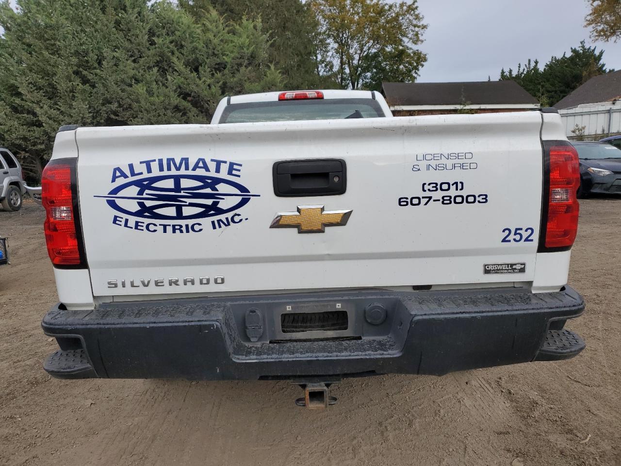 2017 CHEVROLET SILVERADO 1500