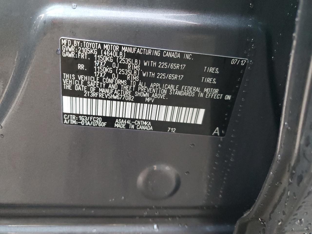 2017 TOYOTA RAV4
