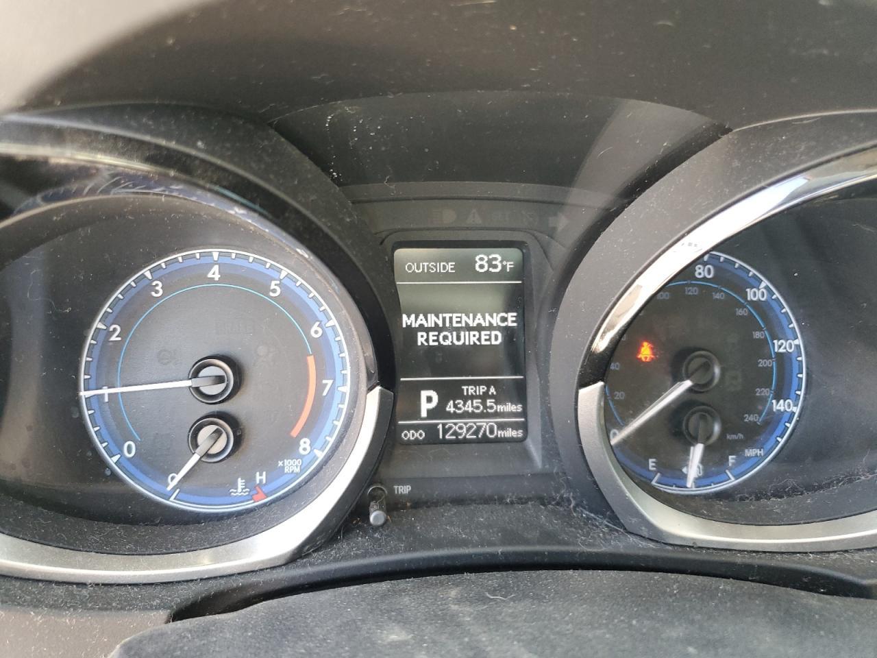 2014 TOYOTA COROLLA