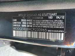 2012 MERCEDES-BENZ C-CLASS