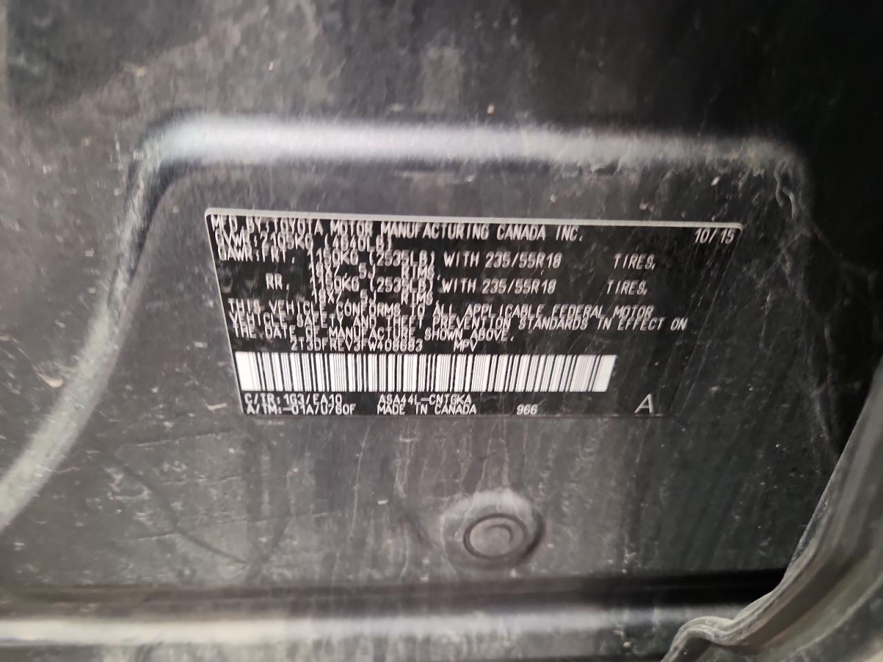 2015 TOYOTA RAV4