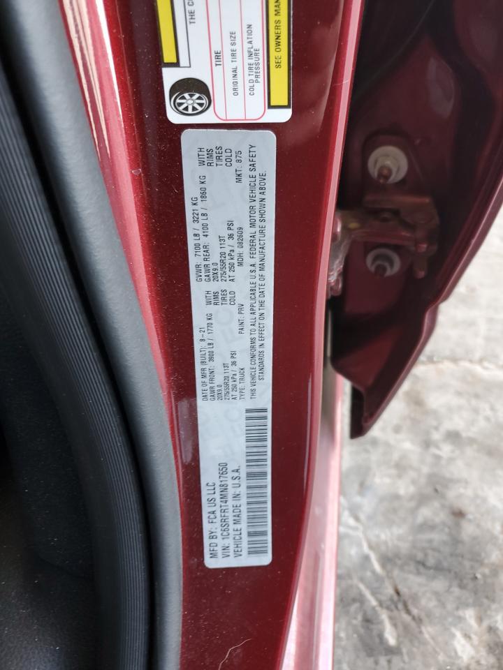 2021 RAM 1500