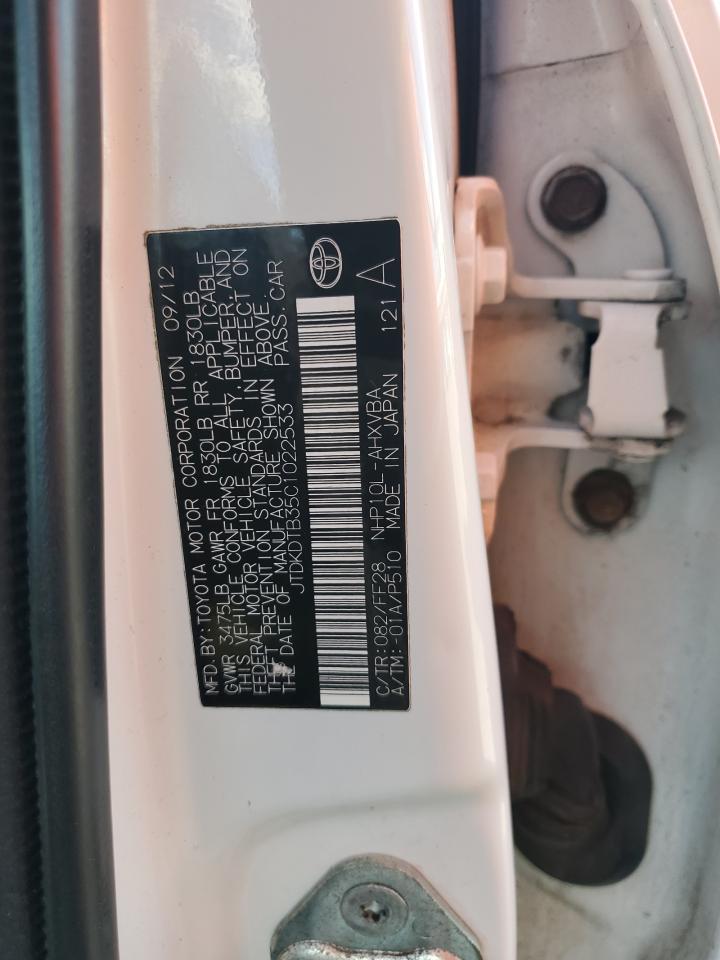 2012 TOYOTA Prius c