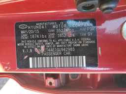 2016 HYUNDAI ACCENT