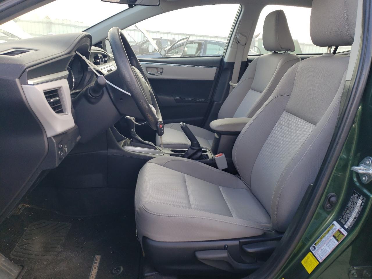 2015 TOYOTA COROLLA