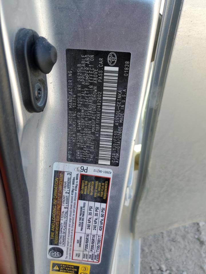 2015 TOYOTA CAMRY