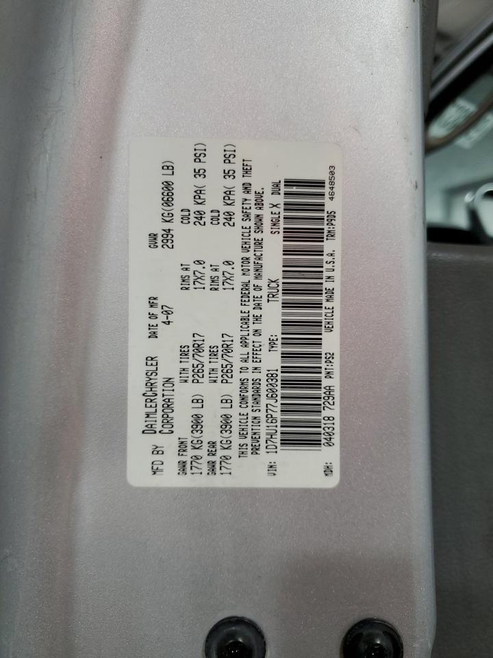 2007 DODGE RAM 1500