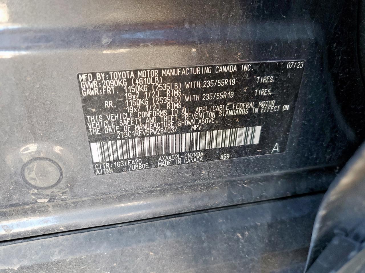 2023 TOYOTA RAV4