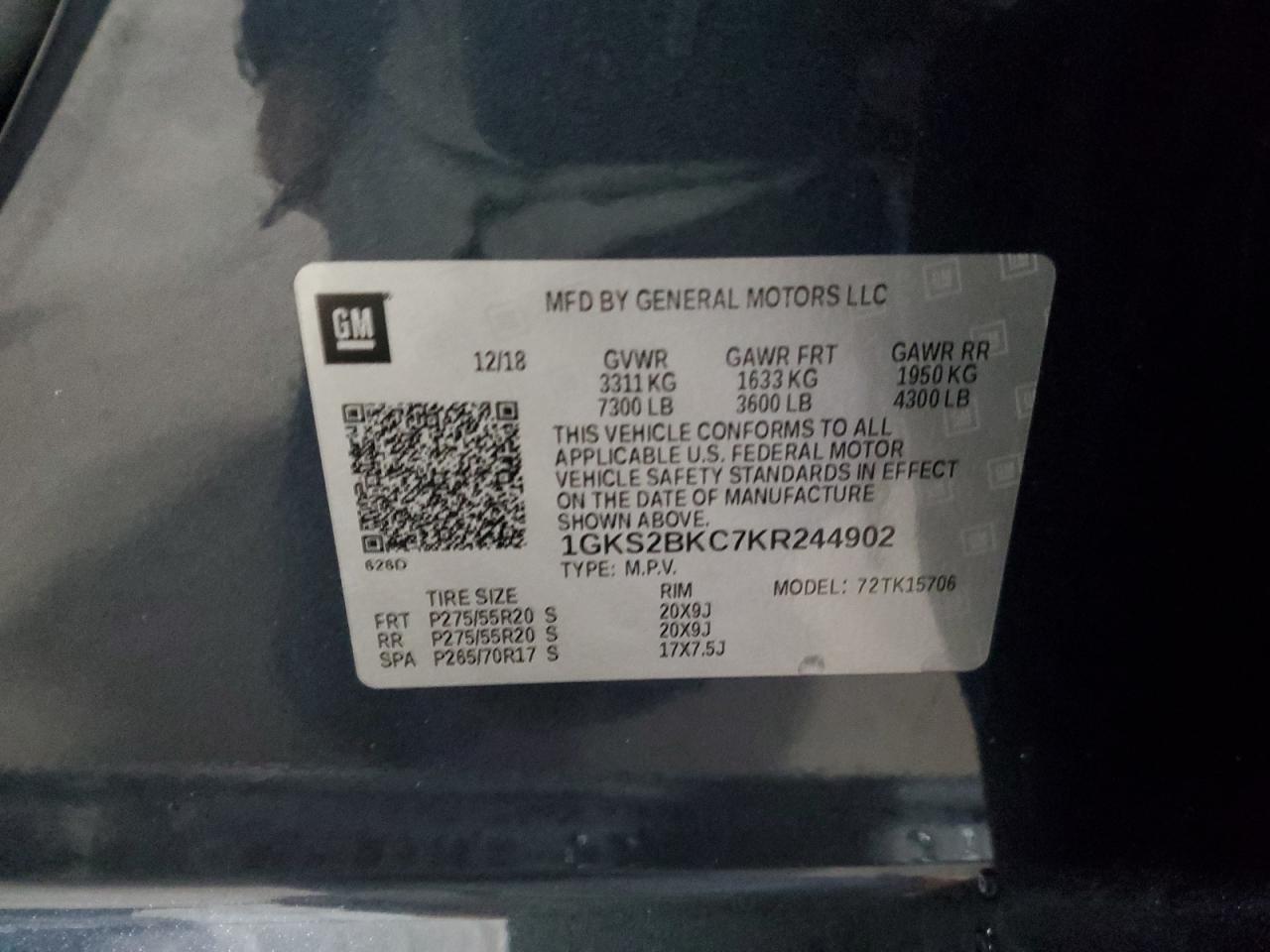 2019 GMC Yukon