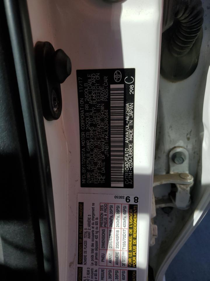 2018 TOYOTA CAMRY