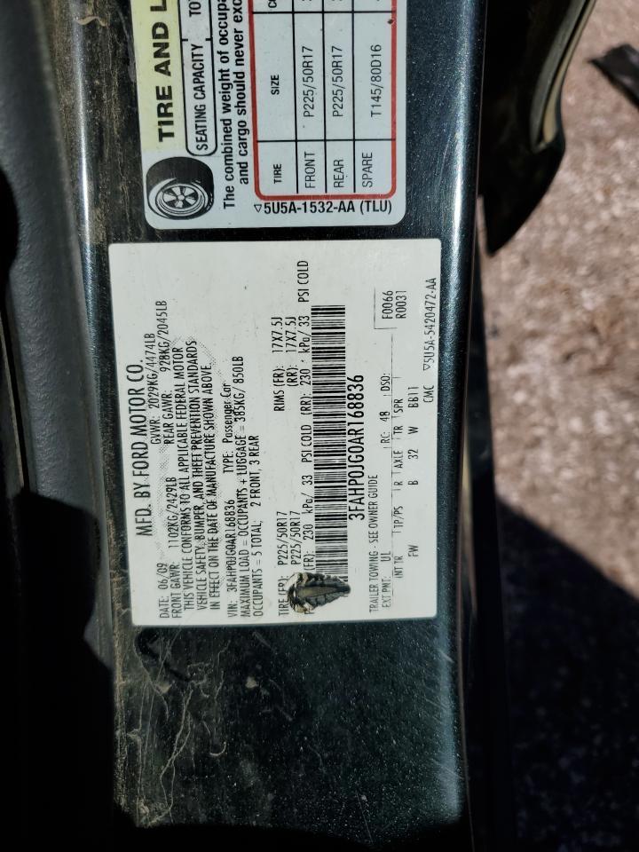 2010 FORD FUSION