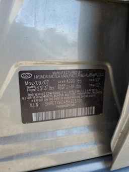 2008 HYUNDAI SONATA