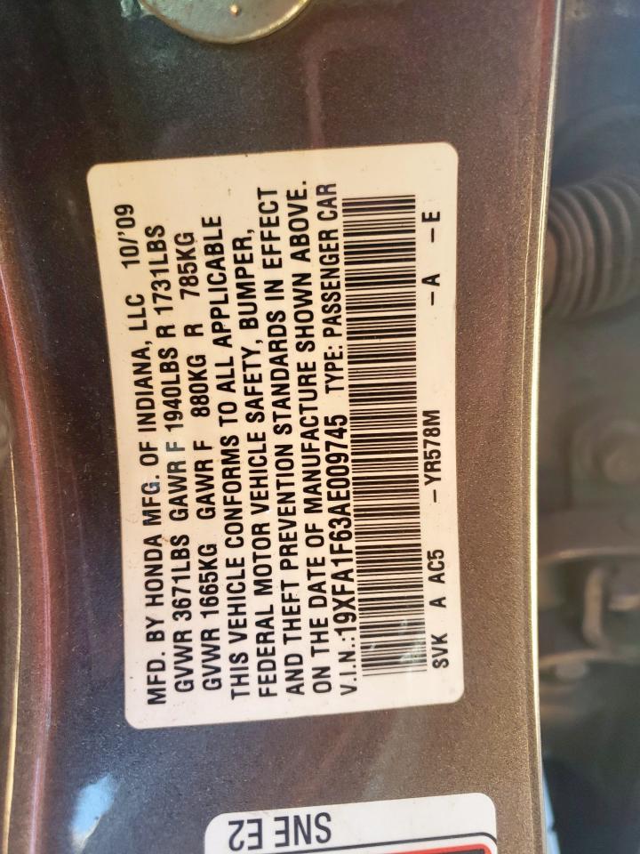 2010 HONDA CIVIC