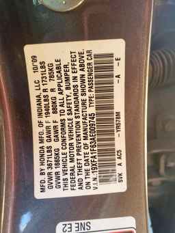 2010 HONDA CIVIC