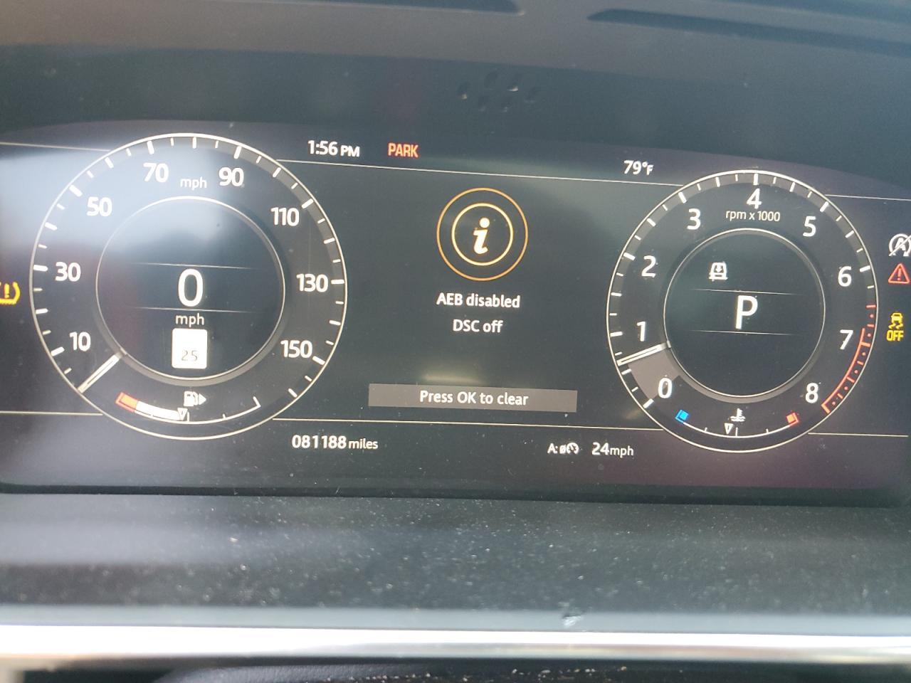 2018 LAND ROVER RANGE ROVER