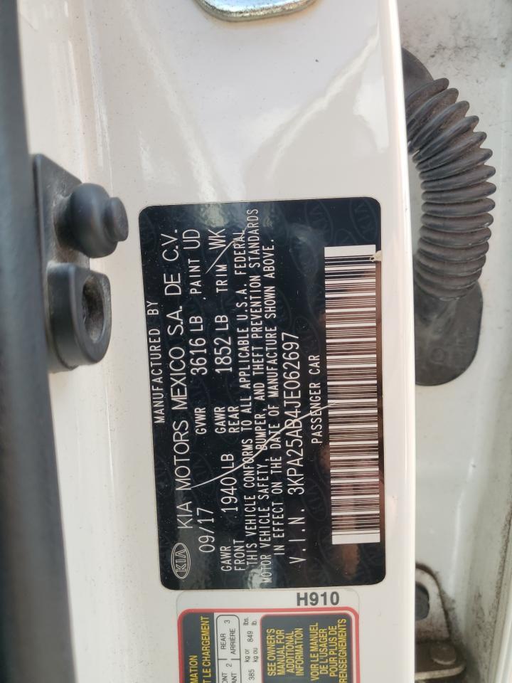 2018 KIA RIO